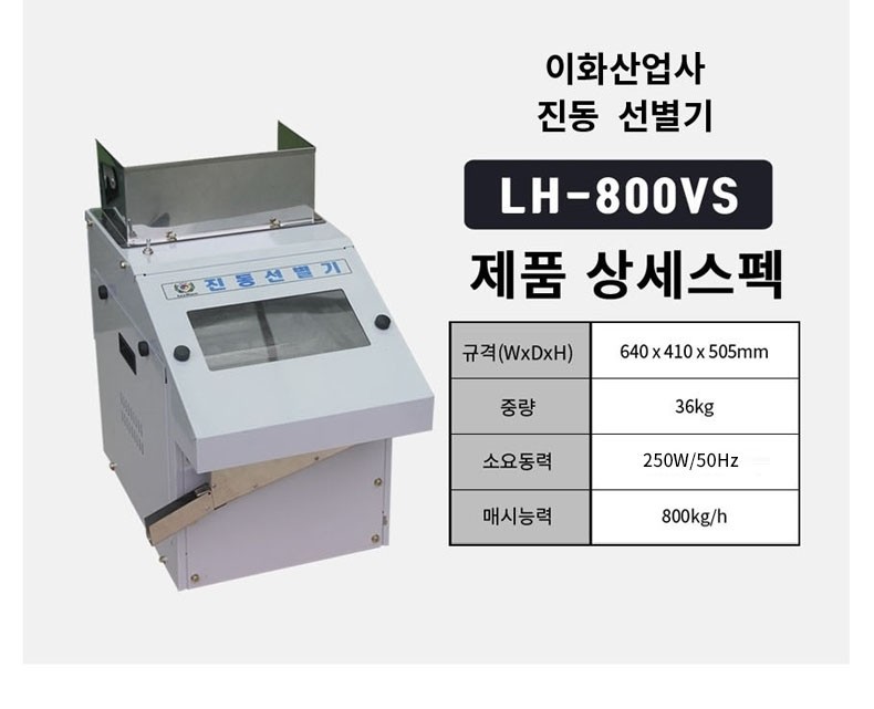 LH-800VS碎米篩